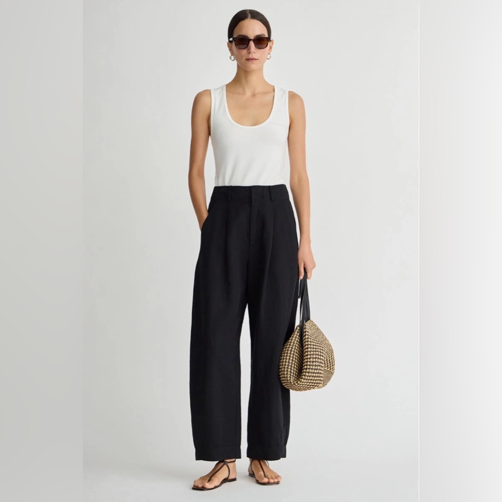 Apiece Apart Bari Crop Trouser - Picture 2 of 3